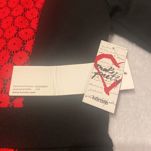 NWT KENSIE Size L Dress - Picture 5 of 11